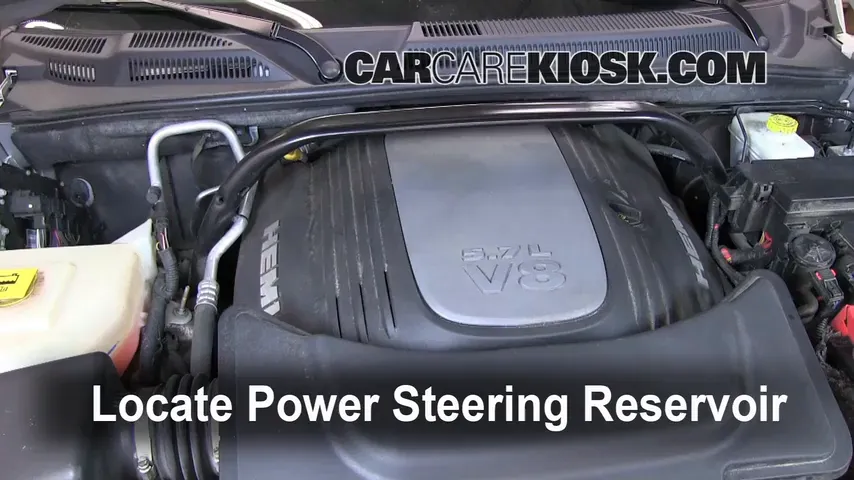 2008 Jeep Commander Limited 5.7L V8 Power Steering Fluid
